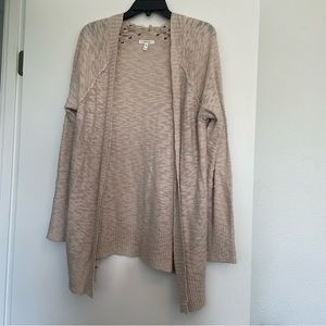 Maurices Tan Cardigan Size M